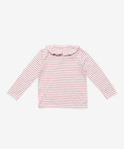 Hen T-Shirt, Rose Mini Stripe