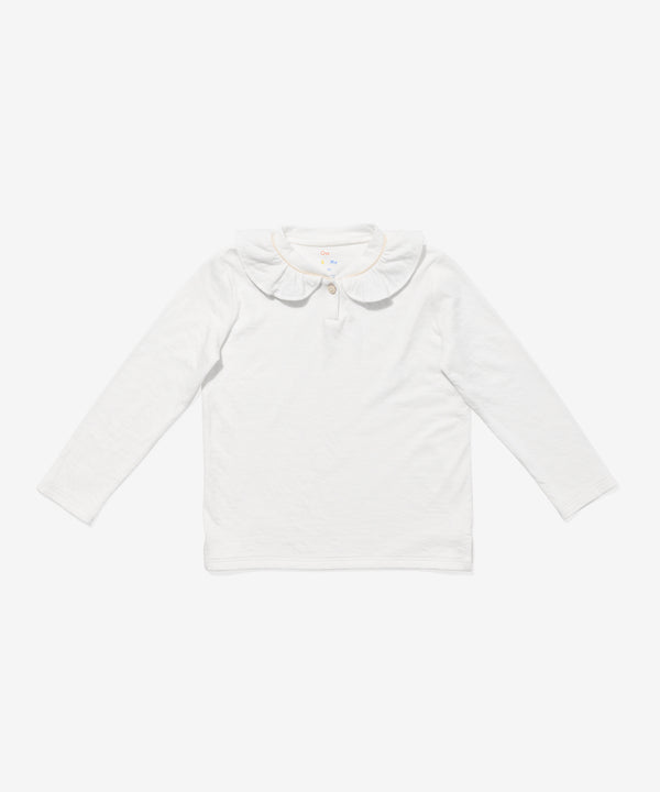 Hen T-Shirt, Vanilla Piping