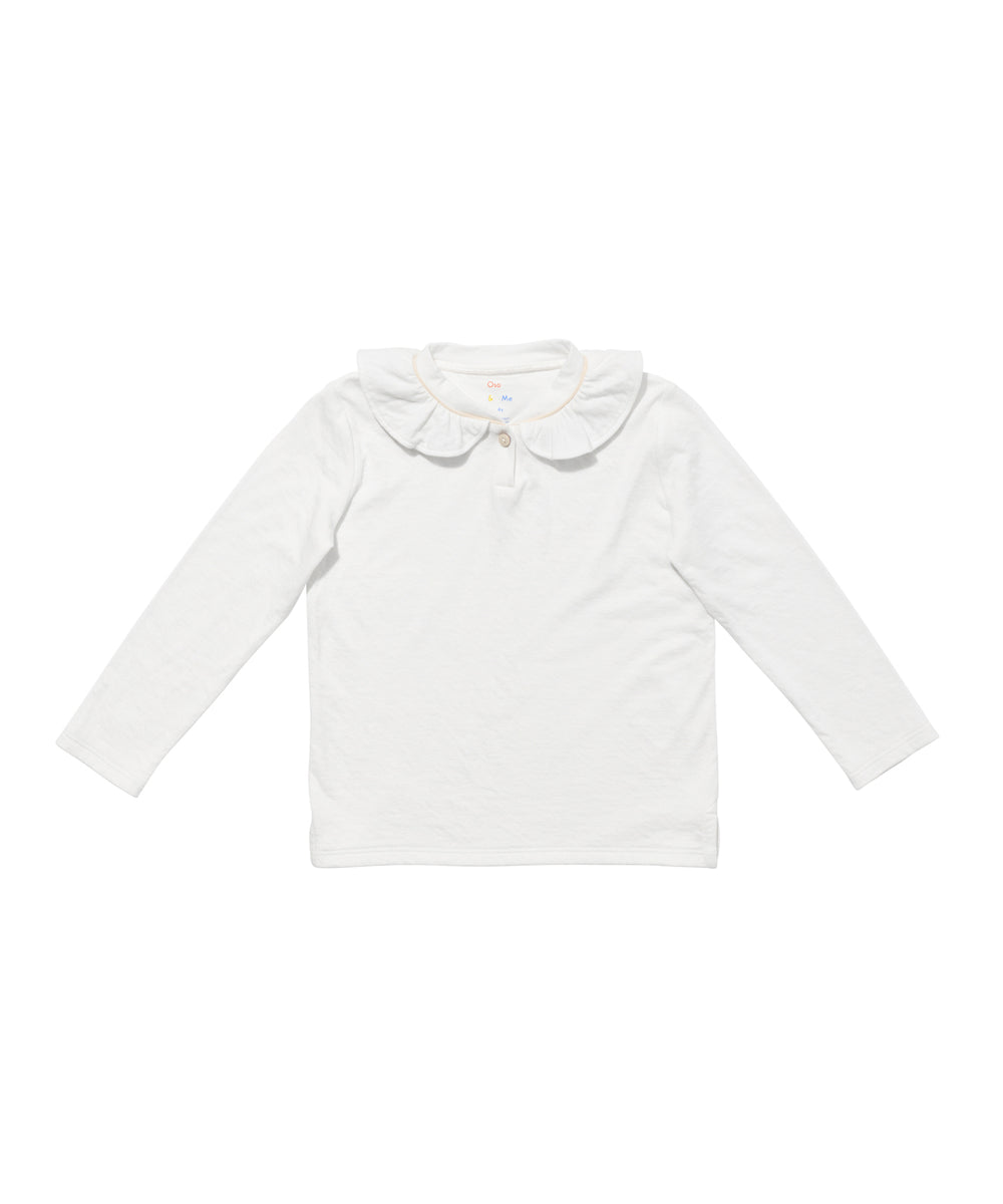 Hen T-Shirt, Vanilla Piping