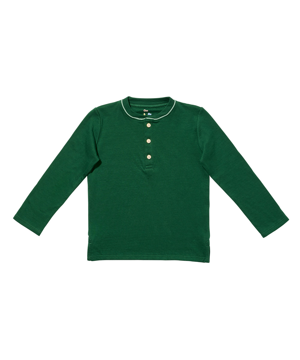Henley T-Shirt, Kenny Green