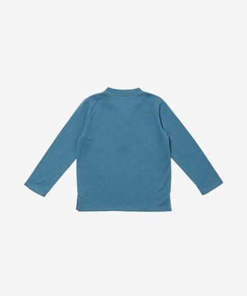 Henley T-Shirt, Petrol