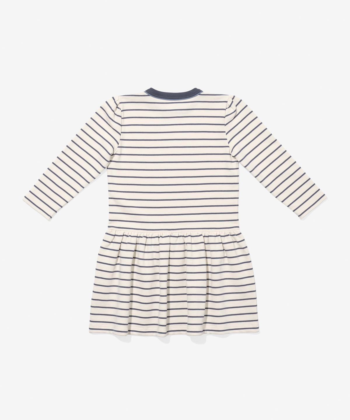 Isla Sweatshirt Dress, Navy French Stripe
