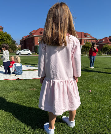 Isla Sweatshirt Dress, Orchid
