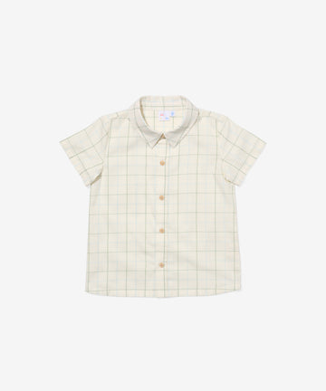 Jack Lee Shirt, Seafoam Plaid