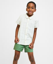 Jack Lee Shirt, Seafoam Plaid