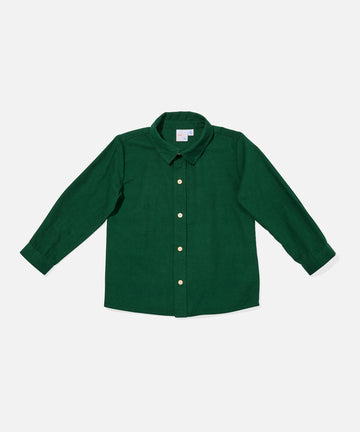 Jeffie Shirt, Forest Corduroy