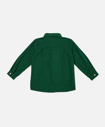 Jeffie Shirt, Forest Corduroy