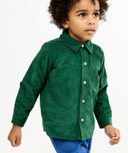 Jeffie Shirt, Forest Corduroy