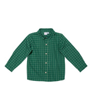 Jeffie Shirt, Green Holiday Plaid