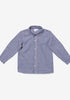 Oso & Me Jeffie Shirt, Marine Tiny Check