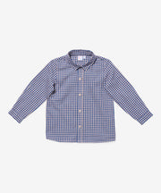 Jeffie Shirt, Marine Tiny Check