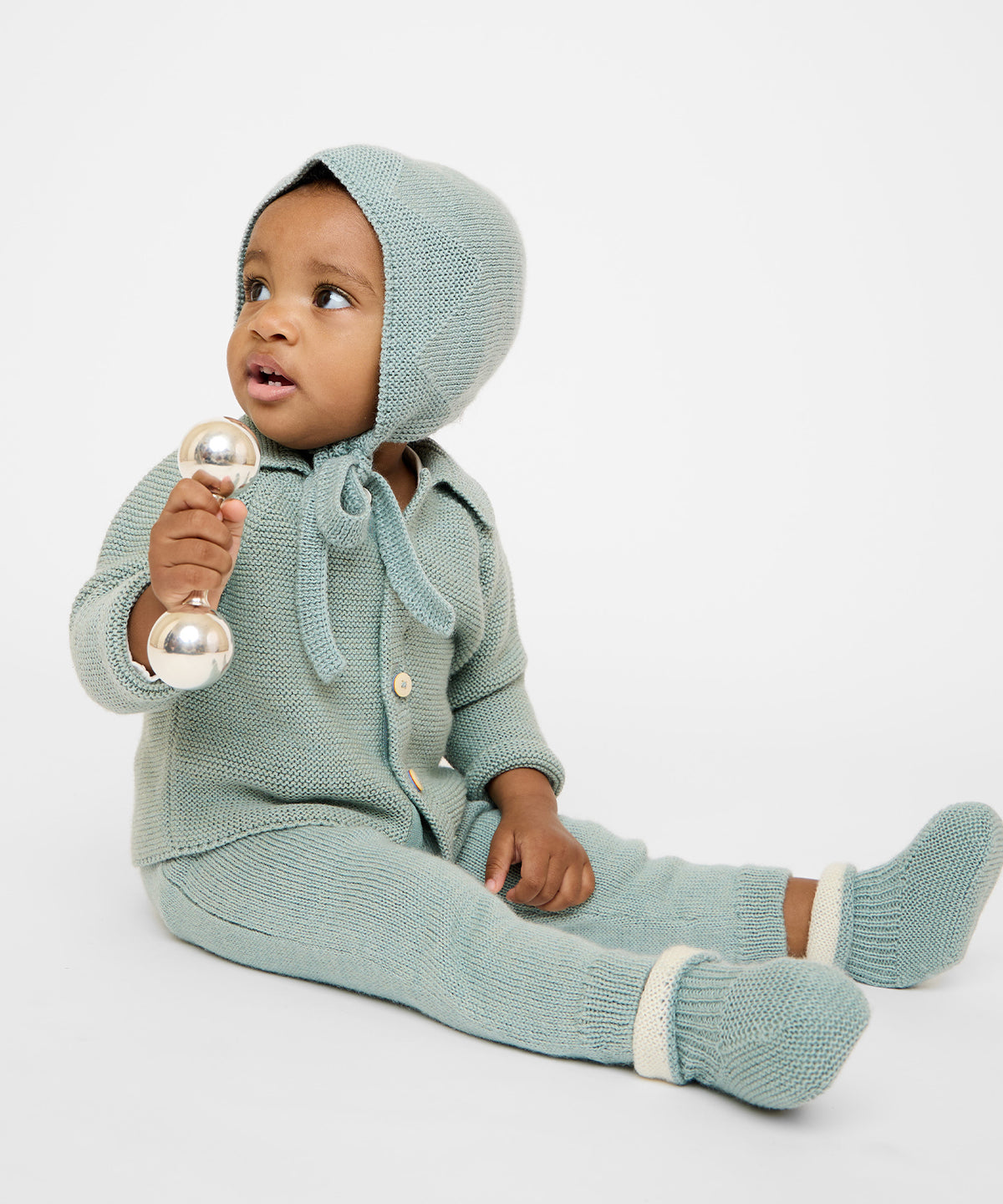 Pat Baby Jacket, Seafoam