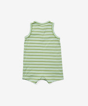 Lachlan Romper, Palm Stripe