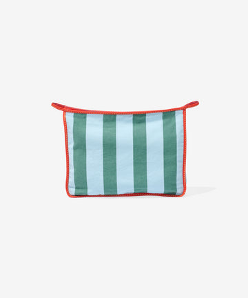 Large Zip Bag, Surf Stripe