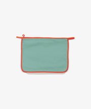 Large Zip Bag, Warm Color Block