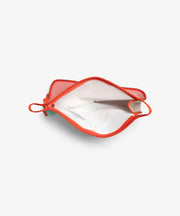 Large Zip Bag, Warm Color Block