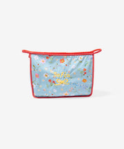 Large Zip Bag, Light Floral
