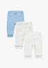 Oso & Me Legging Essential 3 Pack, Blue Star