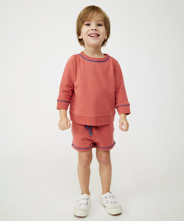 Bailey Baby Short, Nautical Red