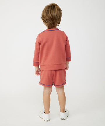 Remy Baby Sweatshirt, Nautical Red