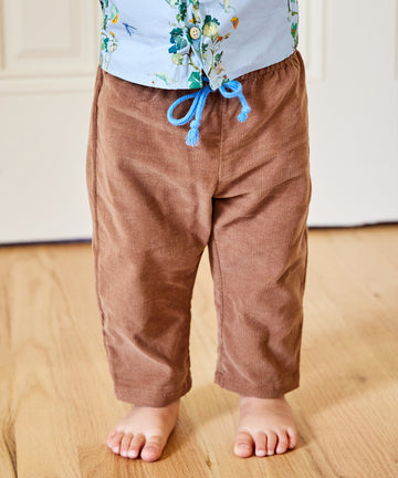 Bowie Baby Pant, Coffee Corduroy