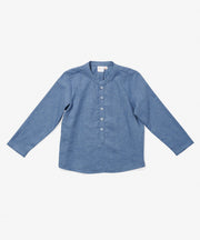 Lupo Shirt, Blue Flannel
