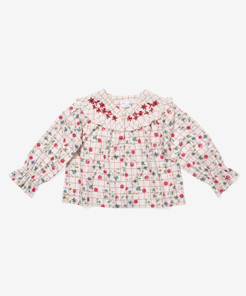 Maggie Blouse, Pomegranate Parade