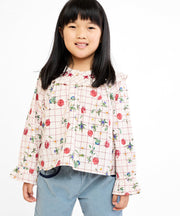 Maggie Blouse, Pomegranate Parade