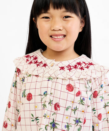 Maggie Blouse, Pomegranate Parade