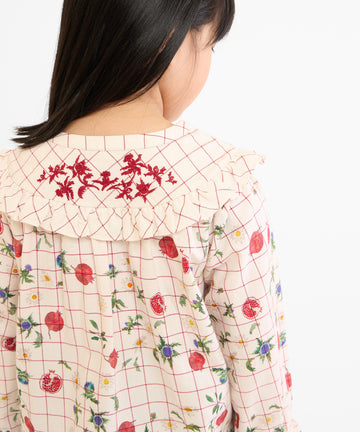 Maggie Blouse, Pomegranate Parade