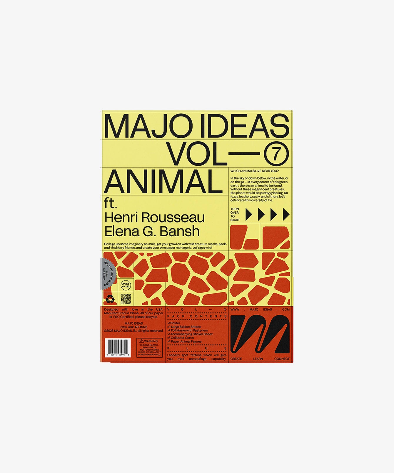Majo Activity Folder, Animal