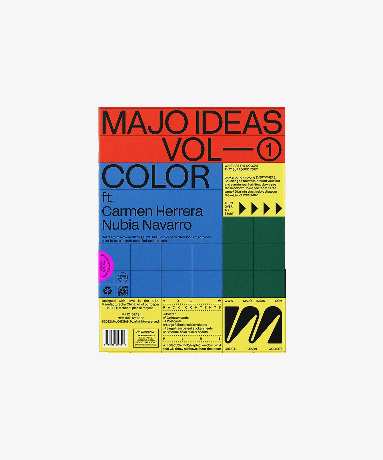 Majo Activity Folder, Color