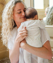 Marley Zip Pajama, Rose Hearts