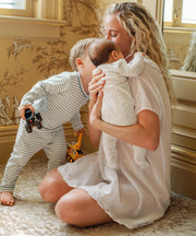 Marley Zip Pajama, Rose Hearts