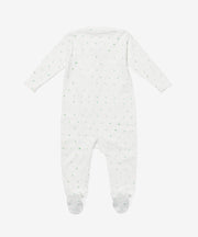 Marley Zip Pajama, Seafoam Hearts