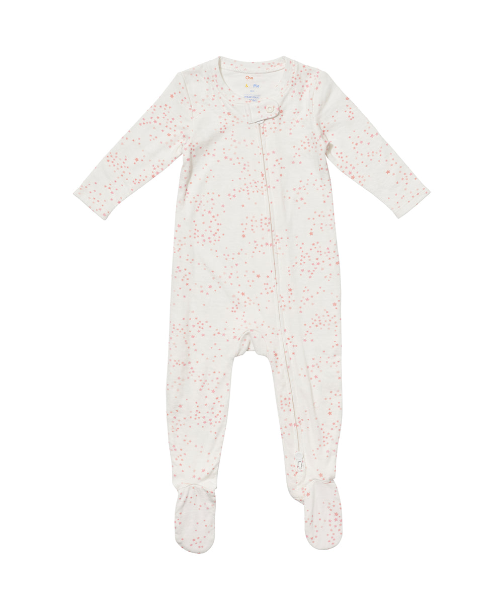 Marley Zip Pajama, Rose Star