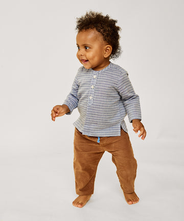 Bowie Baby Pant, Coffee Corduroy