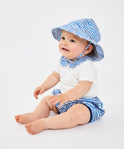 Noe Baby Hat, Painted Stripe