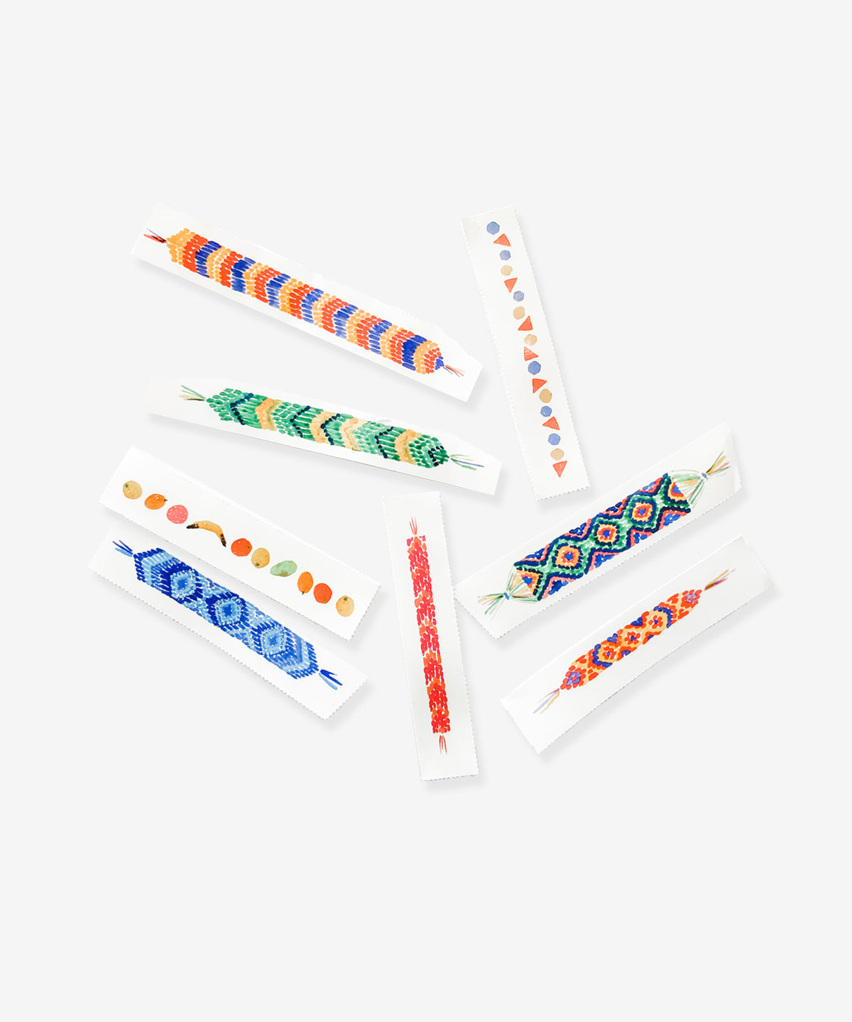 Temporary Tattoo Set, Friendship Bracelets