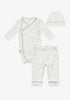 Oso & Me Organic Outfitting Bundle, Seafoam Star