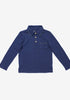 Oso & Me Parker Polo, Navy with Navy Piping