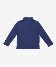 Parker Polo, Navy with Navy Piping