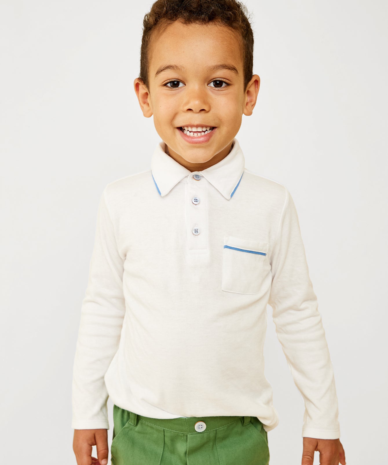 Parker Polo, Blue Piping