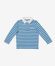 Parker Polo, Sky Blue Stripe
