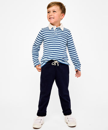 Parker Polo, Sky Blue Stripe