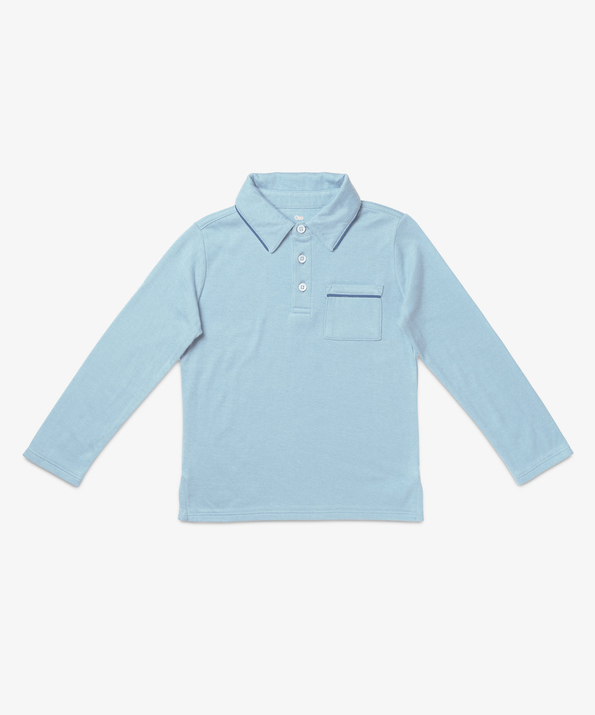 Oso & Me Parker Polo, Sky Blue