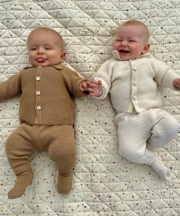 Pat Baby Jacket, Cream