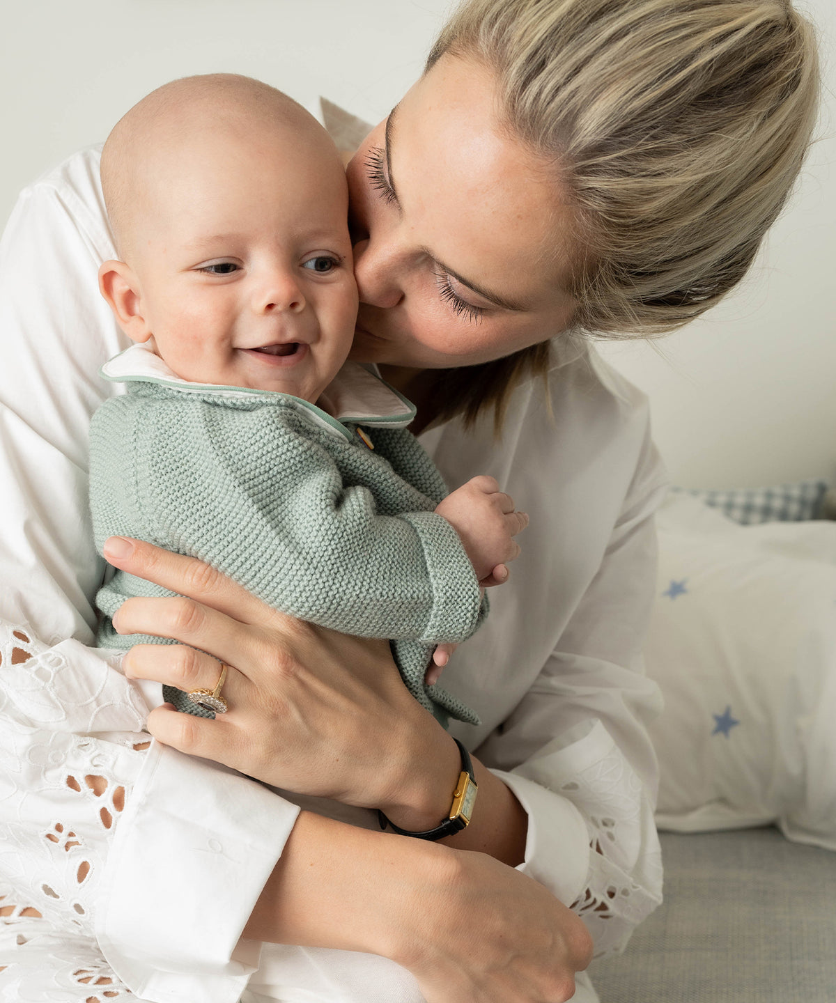 Pat Baby Jacket, Seafoam