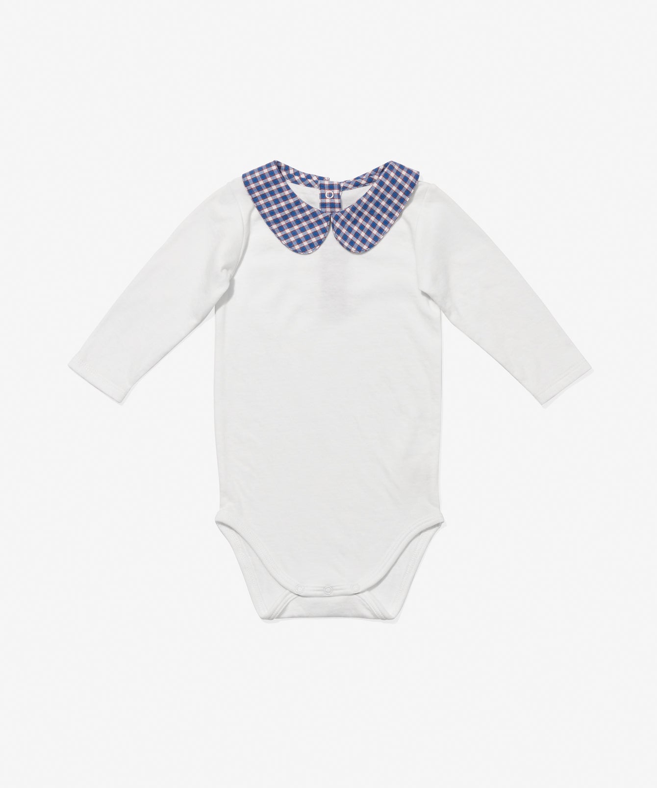 Peter Pan One-piece, Marine Tiny Check