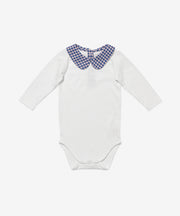 Peter Pan One-piece, Marine Tiny Check